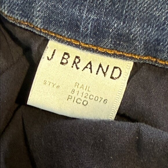 J Brand Women's Rail Skinny Jeans in Blue - Picture 8 of 8